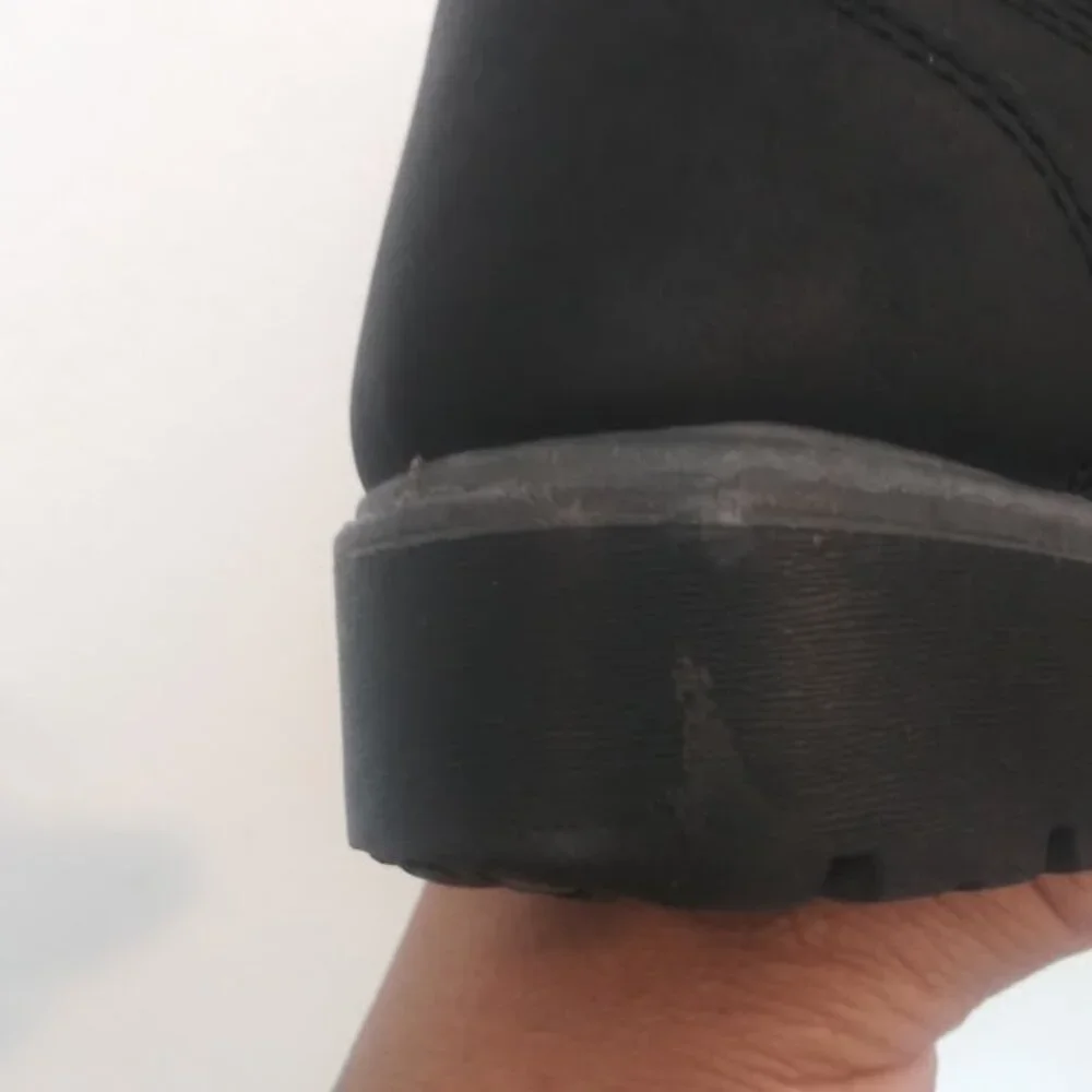 Black and silver rhinestone ankle boots girls size 13